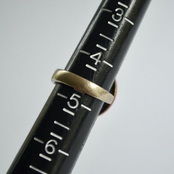 1974 US Dime Back Ring Vintage Size 4.5 - Picture 5 of 5